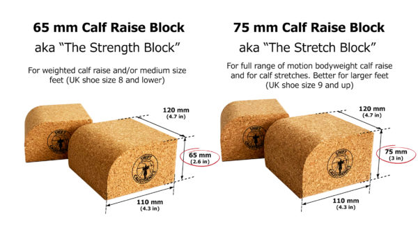 Calf Raise Blocks Measurements